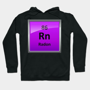 Radon Periodic Table Element Symbol Hoodie